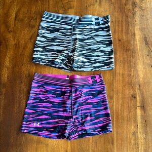 Under Armour Patterned Athletic Shorts Set